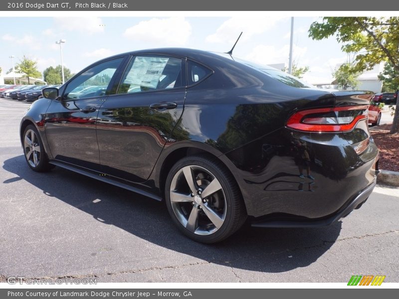 Pitch Black / Black 2016 Dodge Dart GT