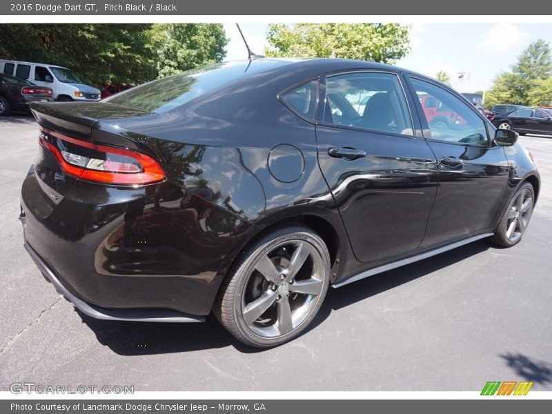 Pitch Black / Black 2016 Dodge Dart GT