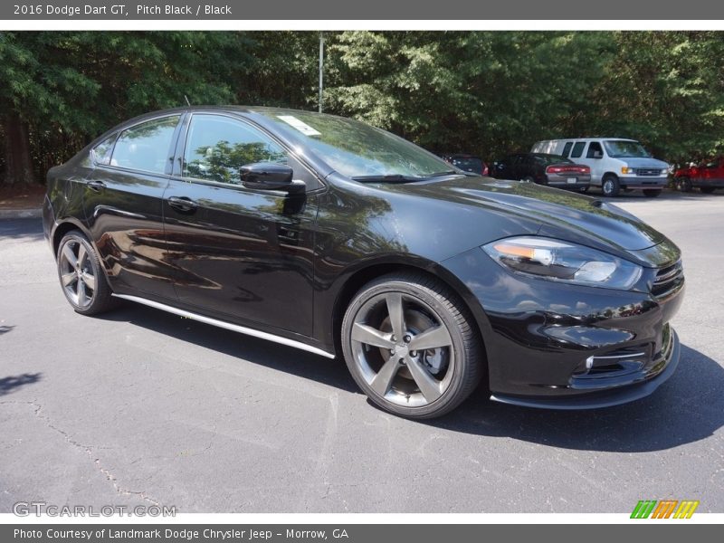 Pitch Black / Black 2016 Dodge Dart GT