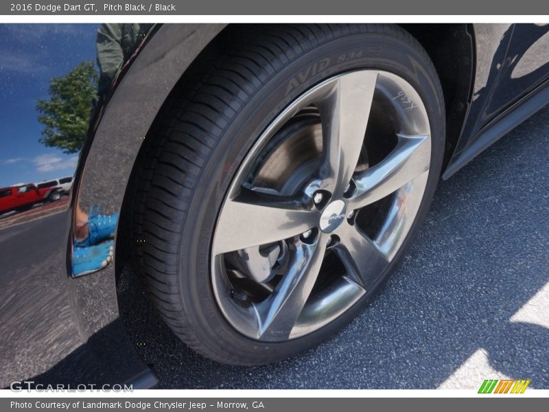 Pitch Black / Black 2016 Dodge Dart GT