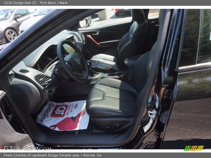 Pitch Black / Black 2016 Dodge Dart GT