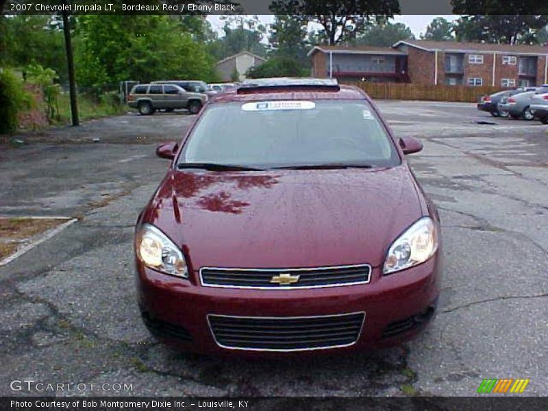 Bordeaux Red / Ebony Black 2007 Chevrolet Impala LT