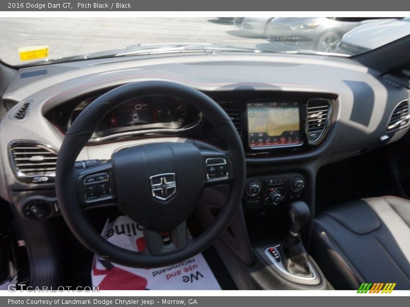Pitch Black / Black 2016 Dodge Dart GT