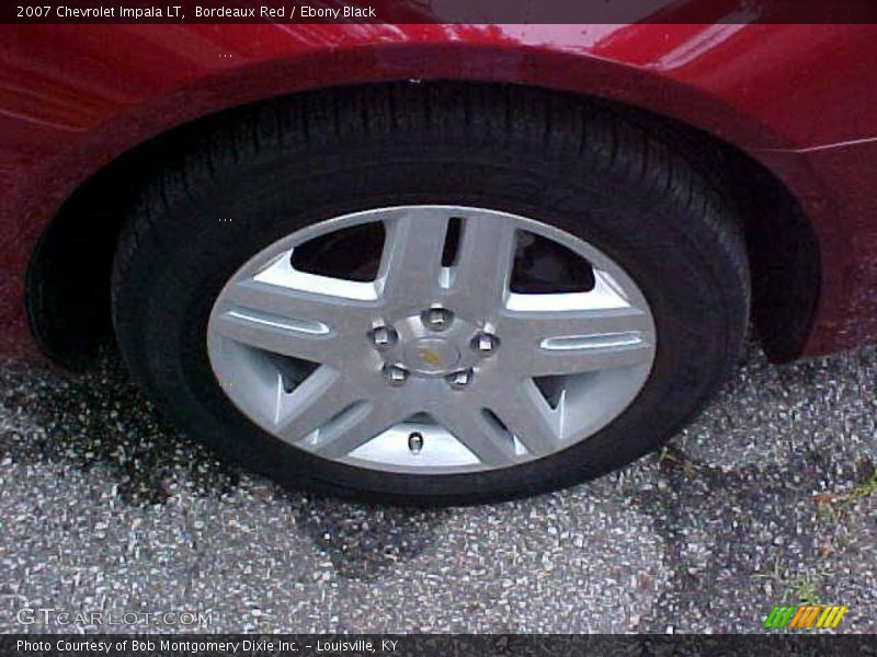 Bordeaux Red / Ebony Black 2007 Chevrolet Impala LT