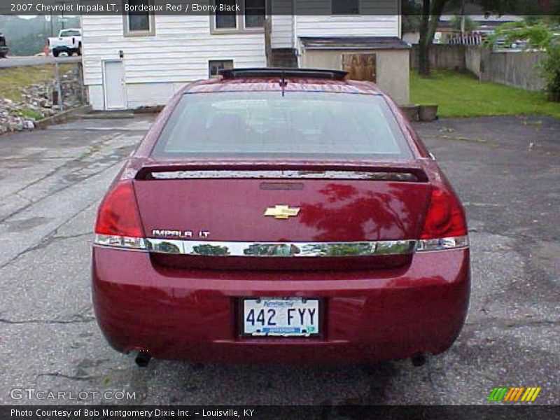 Bordeaux Red / Ebony Black 2007 Chevrolet Impala LT