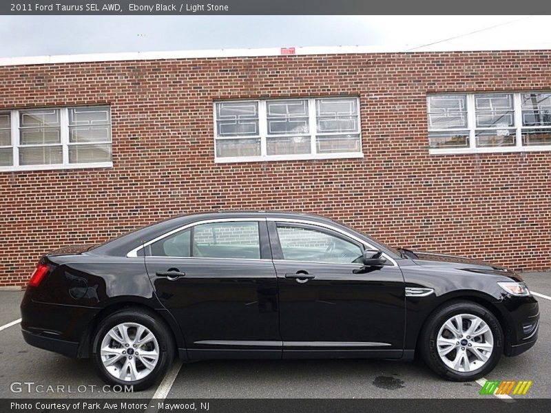 Ebony Black / Light Stone 2011 Ford Taurus SEL AWD