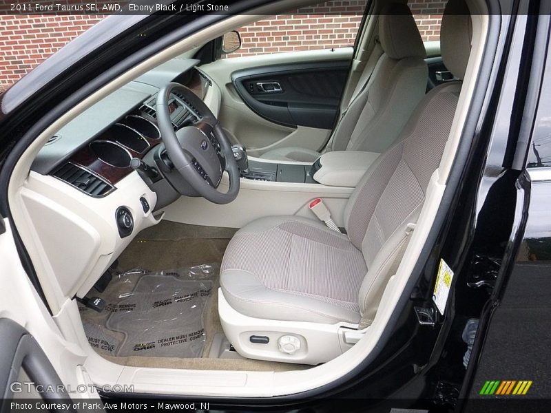Ebony Black / Light Stone 2011 Ford Taurus SEL AWD