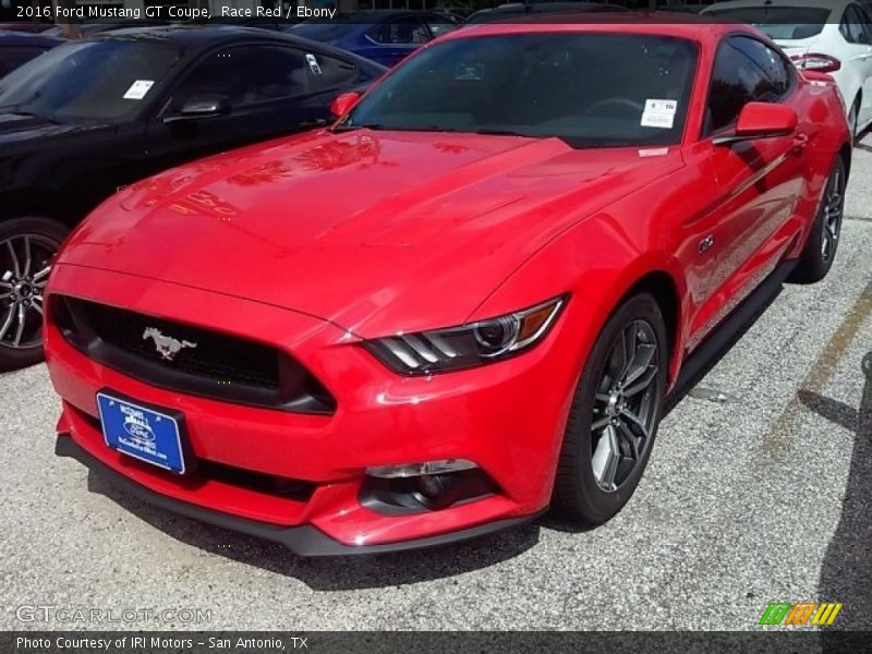 Race Red / Ebony 2016 Ford Mustang GT Coupe