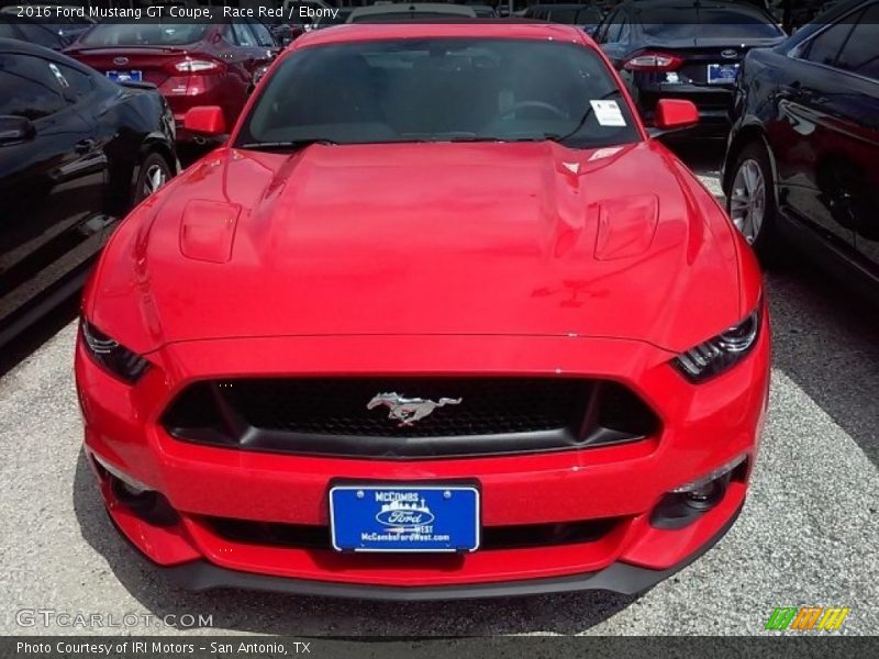 Race Red / Ebony 2016 Ford Mustang GT Coupe