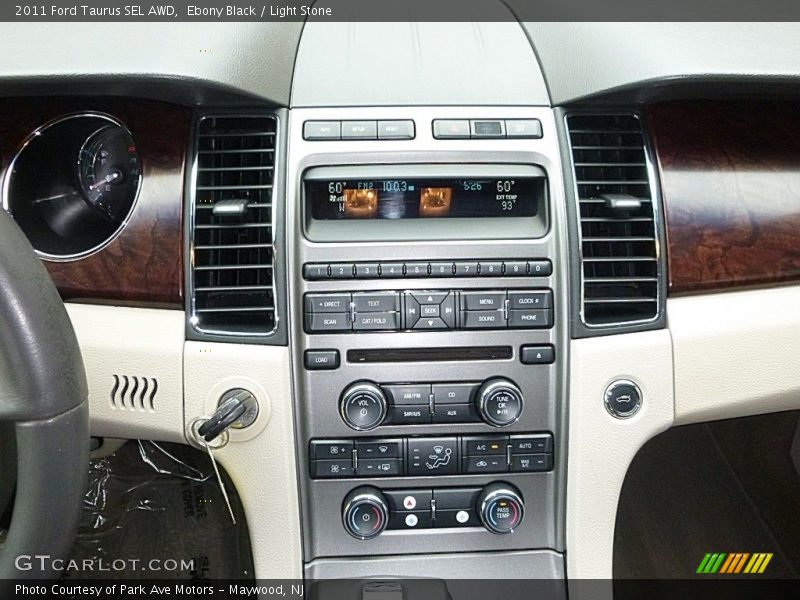 Ebony Black / Light Stone 2011 Ford Taurus SEL AWD