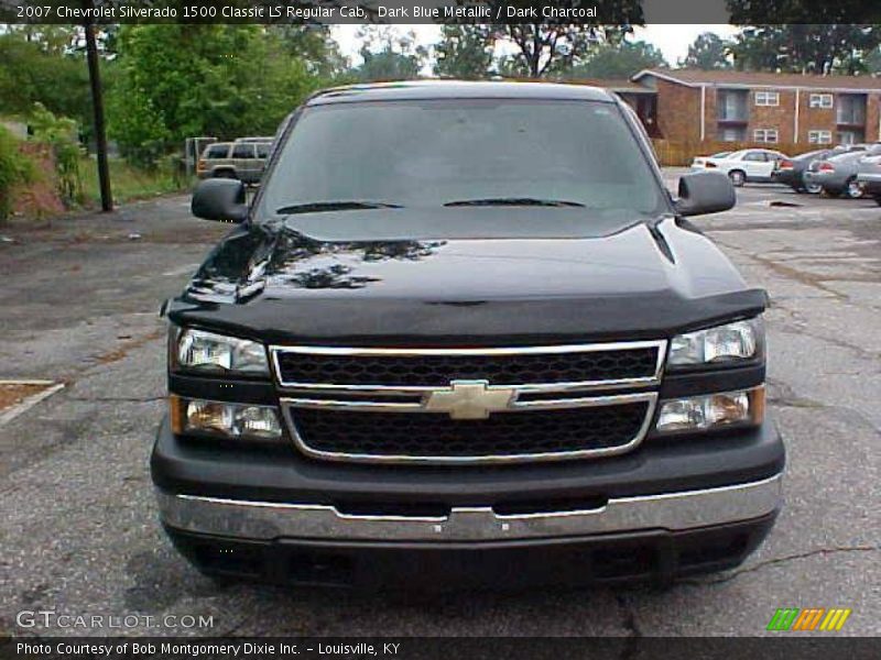 Dark Blue Metallic / Dark Charcoal 2007 Chevrolet Silverado 1500 Classic LS Regular Cab