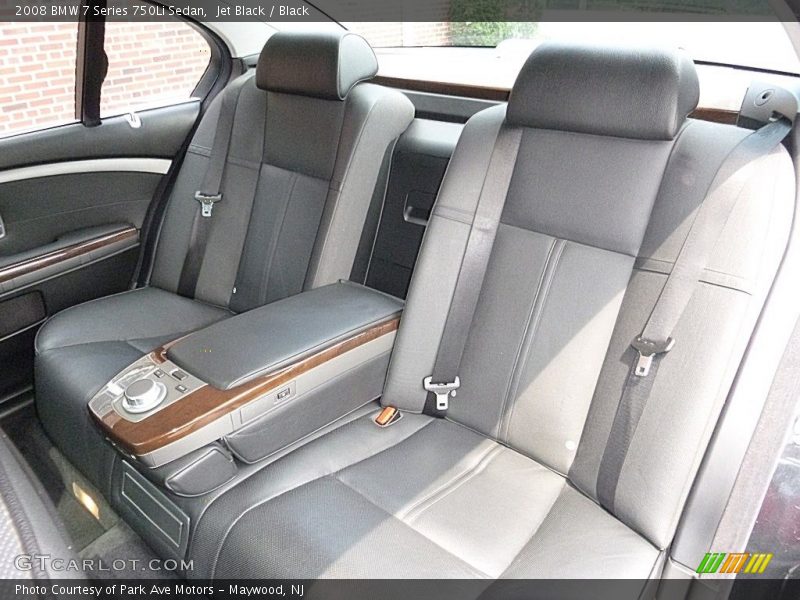 Jet Black / Black 2008 BMW 7 Series 750Li Sedan