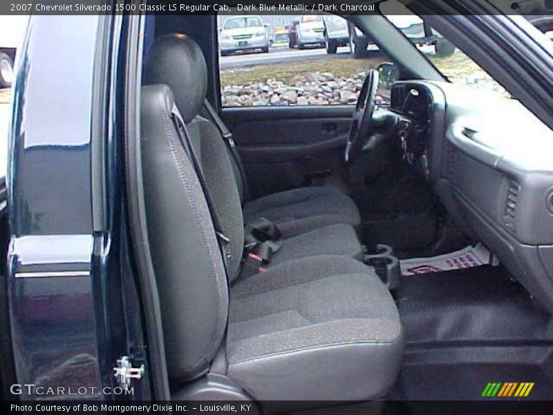 Dark Blue Metallic / Dark Charcoal 2007 Chevrolet Silverado 1500 Classic LS Regular Cab