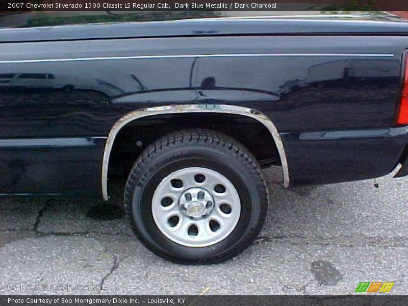 Dark Blue Metallic / Dark Charcoal 2007 Chevrolet Silverado 1500 Classic LS Regular Cab