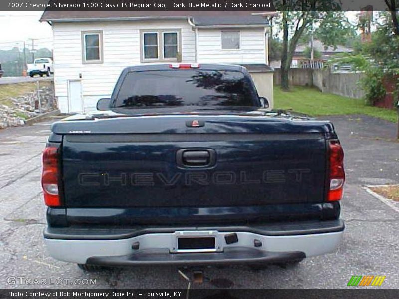 Dark Blue Metallic / Dark Charcoal 2007 Chevrolet Silverado 1500 Classic LS Regular Cab