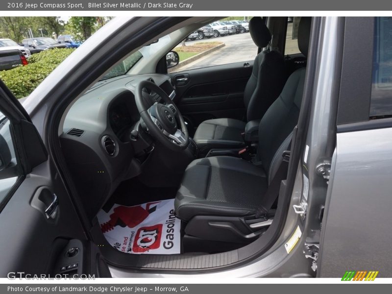 Billet Silver Metallic / Dark Slate Gray 2016 Jeep Compass Sport