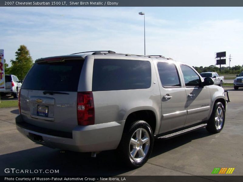 Silver Birch Metallic / Ebony 2007 Chevrolet Suburban 1500 LT
