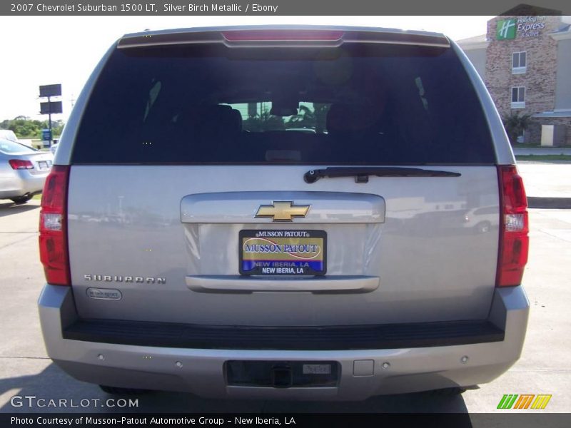 Silver Birch Metallic / Ebony 2007 Chevrolet Suburban 1500 LT