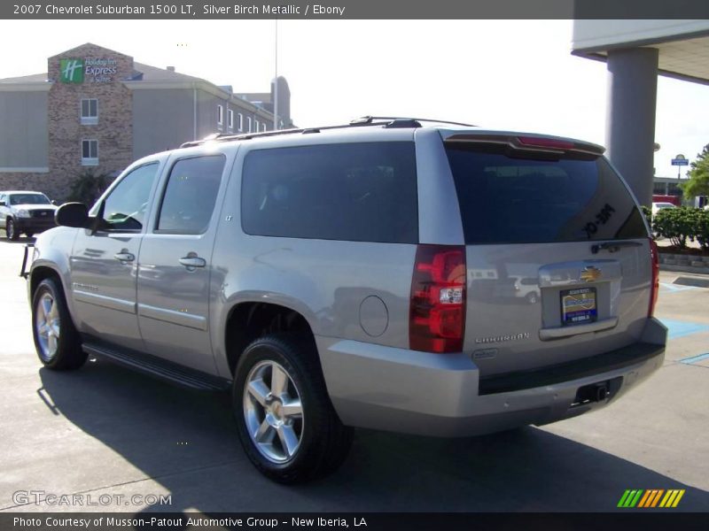 Silver Birch Metallic / Ebony 2007 Chevrolet Suburban 1500 LT