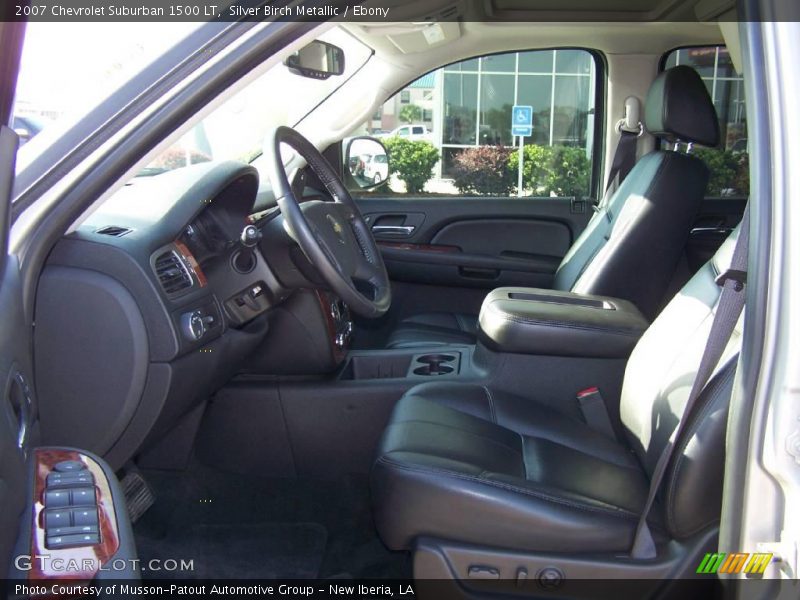 Silver Birch Metallic / Ebony 2007 Chevrolet Suburban 1500 LT