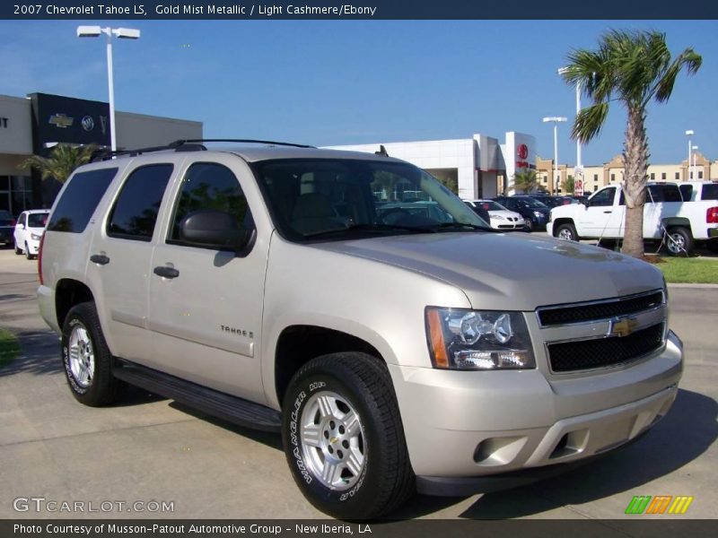 Gold Mist Metallic / Light Cashmere/Ebony 2007 Chevrolet Tahoe LS