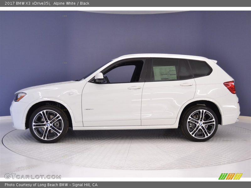  2017 X3 xDrive35i Alpine White