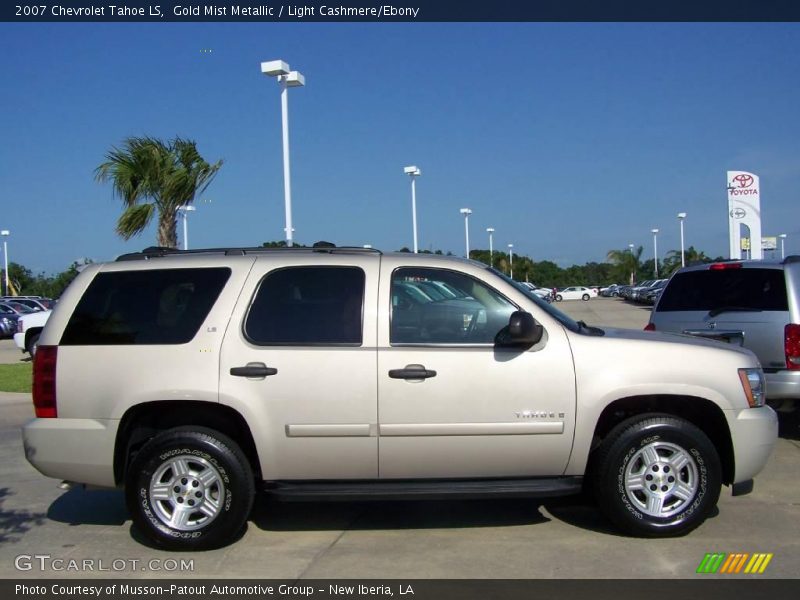 Gold Mist Metallic / Light Cashmere/Ebony 2007 Chevrolet Tahoe LS