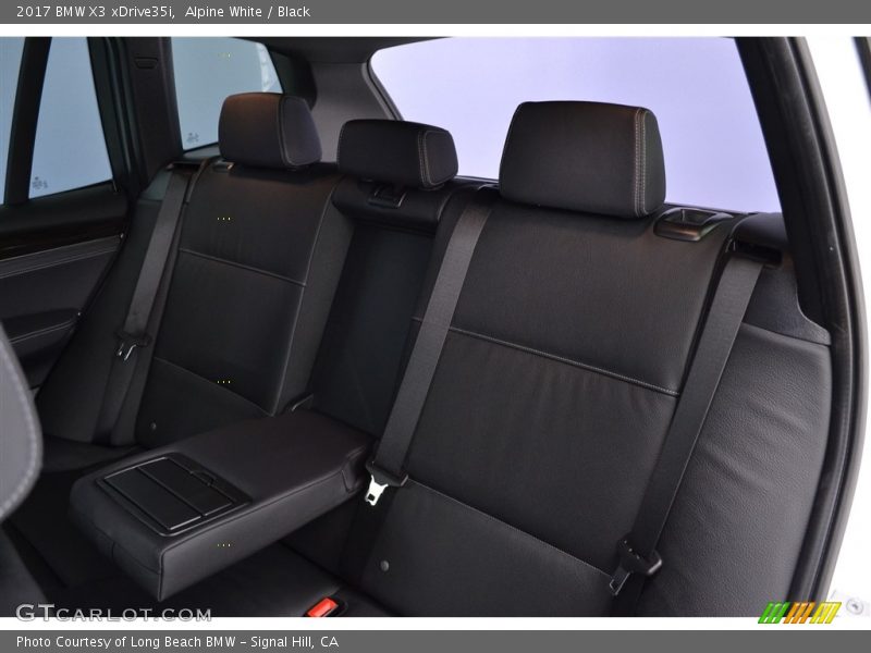 Alpine White / Black 2017 BMW X3 xDrive35i