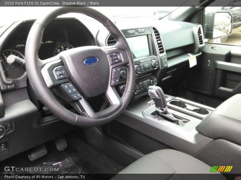 Shadow Black / Black 2016 Ford F150 XL SuperCrew