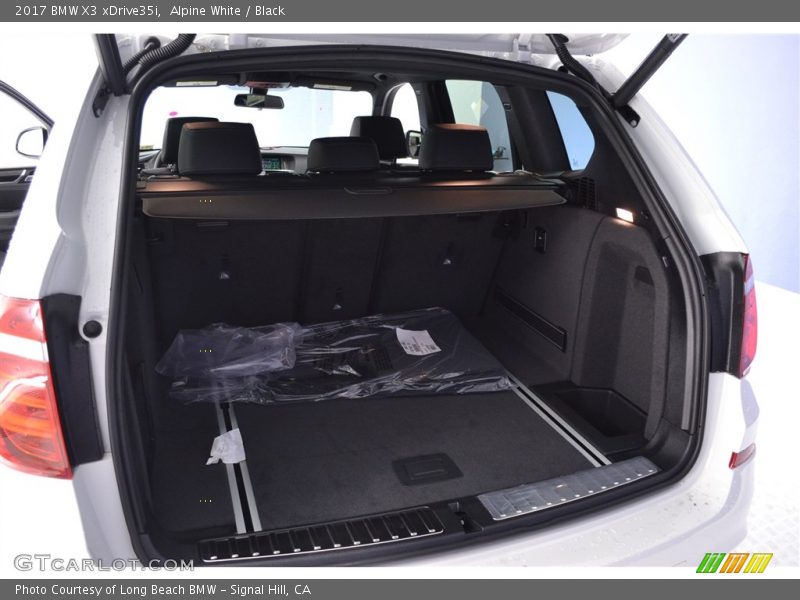 Alpine White / Black 2017 BMW X3 xDrive35i