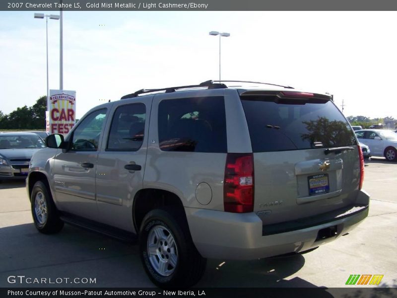 Gold Mist Metallic / Light Cashmere/Ebony 2007 Chevrolet Tahoe LS