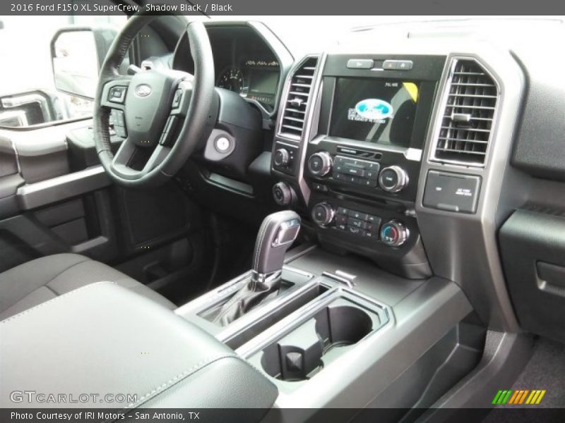 Shadow Black / Black 2016 Ford F150 XL SuperCrew