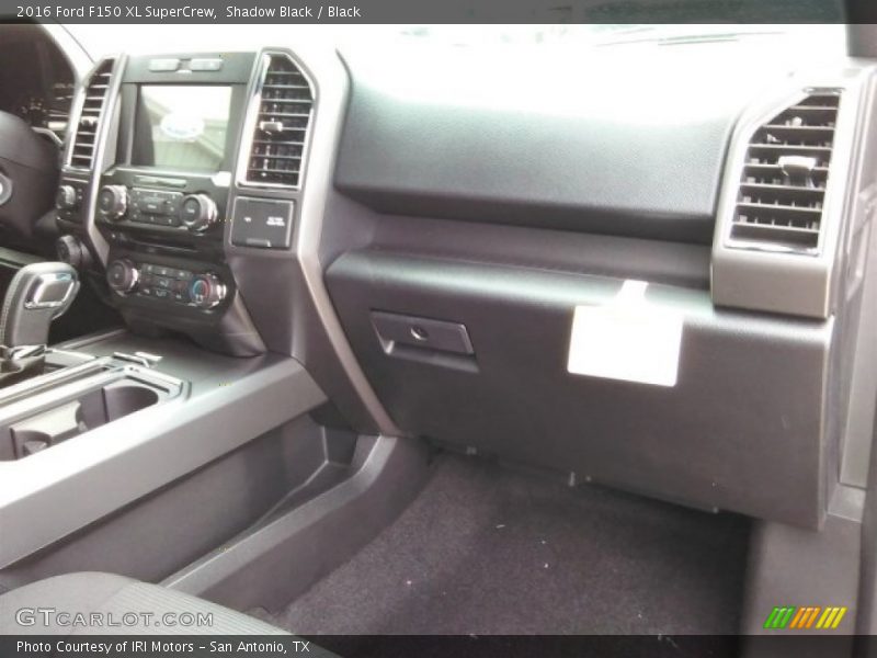 Shadow Black / Black 2016 Ford F150 XL SuperCrew