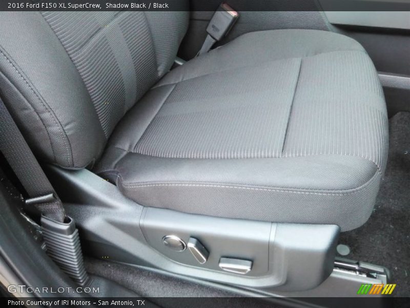 Shadow Black / Black 2016 Ford F150 XL SuperCrew
