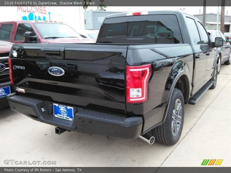Shadow Black / Black 2016 Ford F150 XL SuperCrew