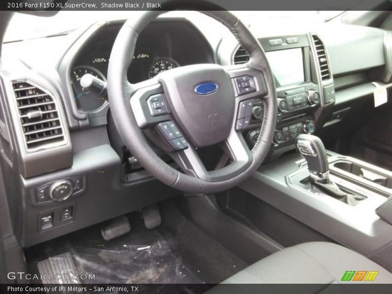 Shadow Black / Black 2016 Ford F150 XL SuperCrew