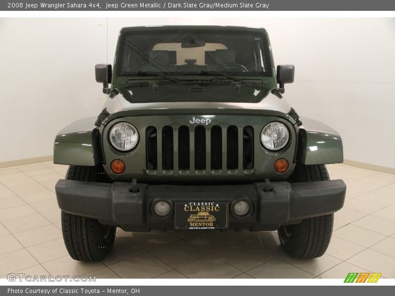 Jeep Green Metallic / Dark Slate Gray/Medium Slate Gray 2008 Jeep Wrangler Sahara 4x4