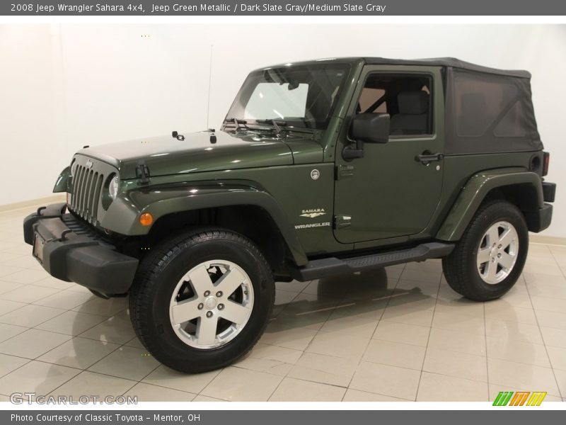 Jeep Green Metallic / Dark Slate Gray/Medium Slate Gray 2008 Jeep Wrangler Sahara 4x4