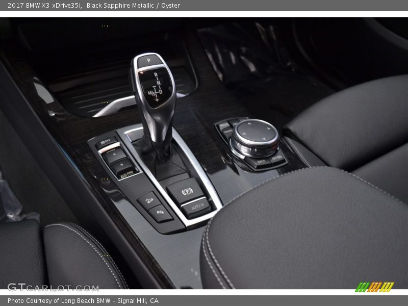 Black Sapphire Metallic / Oyster 2017 BMW X3 xDrive35i