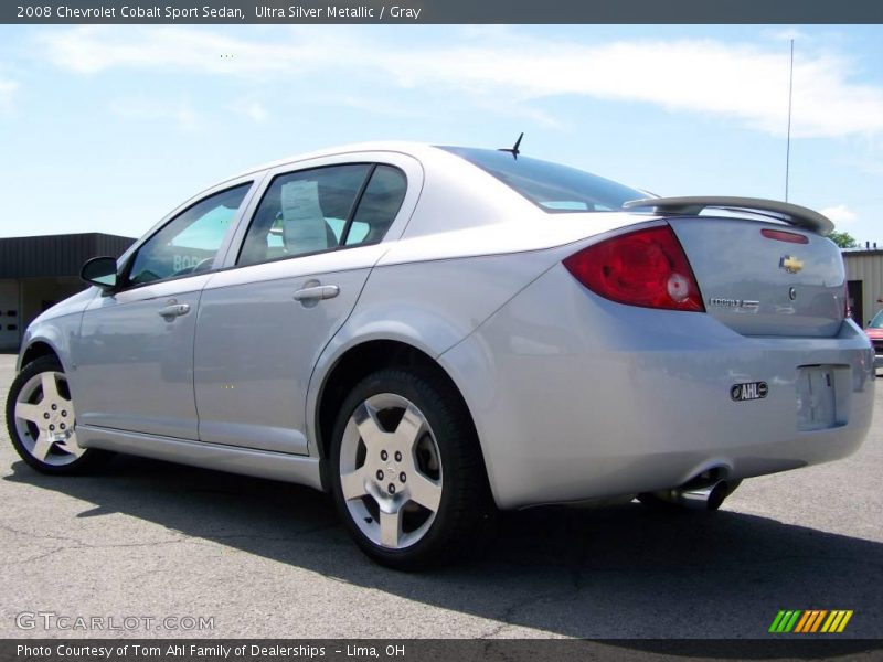 Ultra Silver Metallic / Gray 2008 Chevrolet Cobalt Sport Sedan