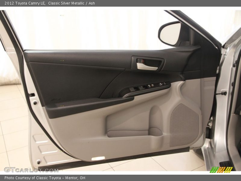 Classic Silver Metallic / Ash 2012 Toyota Camry LE