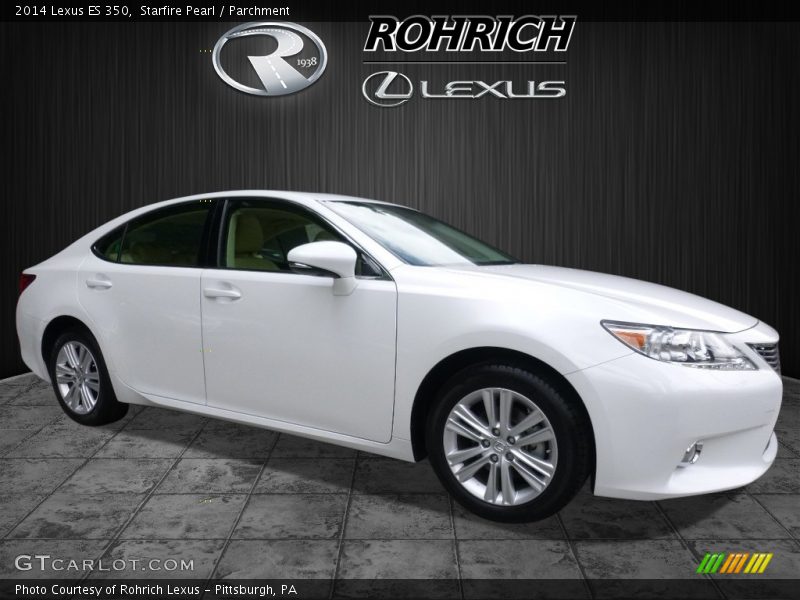 Starfire Pearl / Parchment 2014 Lexus ES 350