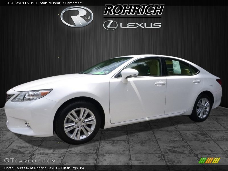 Starfire Pearl / Parchment 2014 Lexus ES 350
