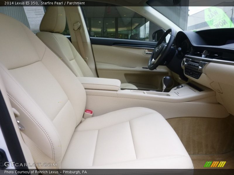 Starfire Pearl / Parchment 2014 Lexus ES 350