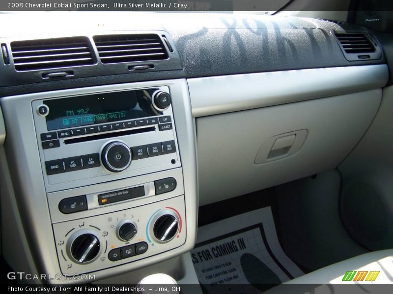 Ultra Silver Metallic / Gray 2008 Chevrolet Cobalt Sport Sedan