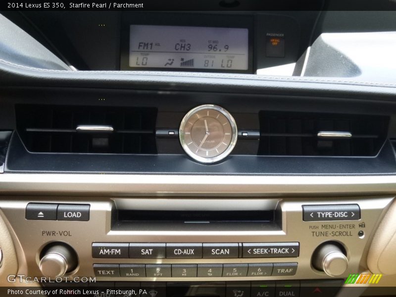 Starfire Pearl / Parchment 2014 Lexus ES 350
