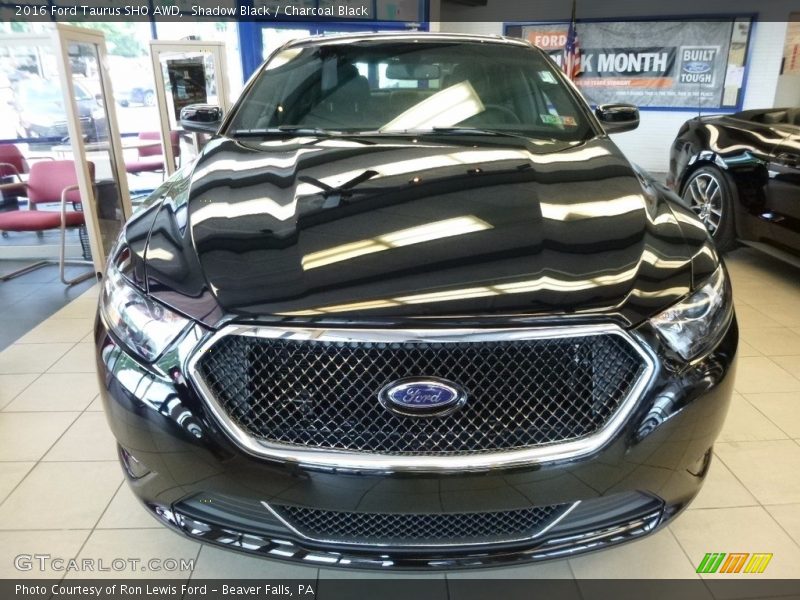 Shadow Black / Charcoal Black 2016 Ford Taurus SHO AWD