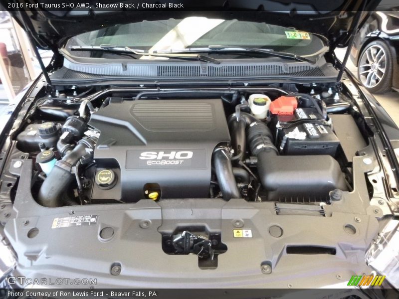 Shadow Black / Charcoal Black 2016 Ford Taurus SHO AWD