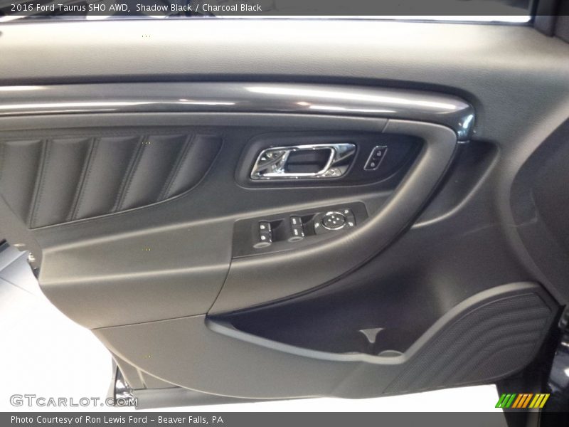 Shadow Black / Charcoal Black 2016 Ford Taurus SHO AWD