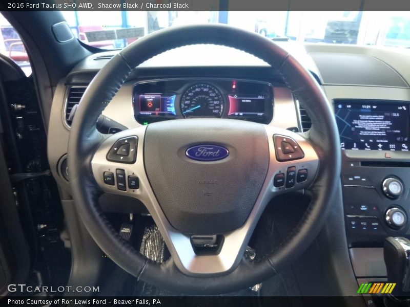 Shadow Black / Charcoal Black 2016 Ford Taurus SHO AWD